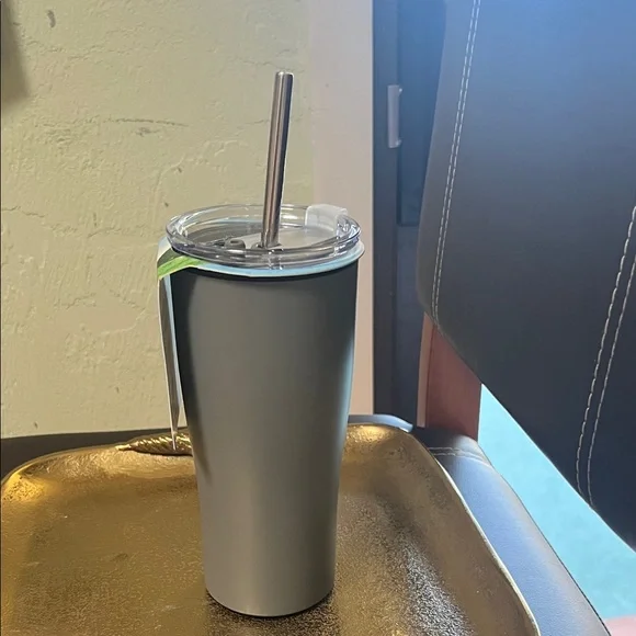 #1361=Gray Double Wall Tumbler - Picture 2 of 4